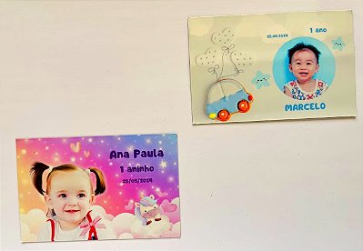 Imã De Geladeira Personalizado Com Sua Marca 6x9cm - 50un.