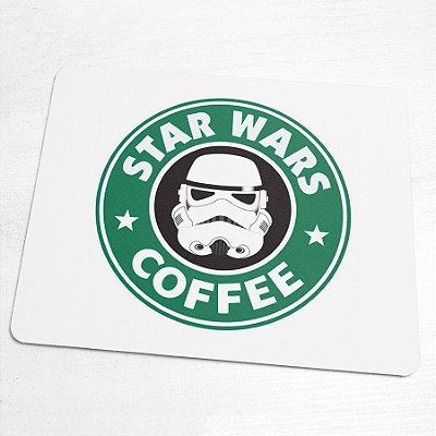 Mouse Pad - Star Wars Coffee- 22x18 cm