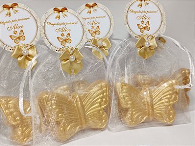 Lembrancinha Personalizada: Sabonete Borboleta Perfumada