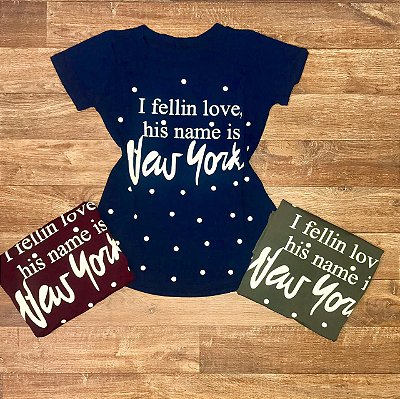 T-shirt New York Poá