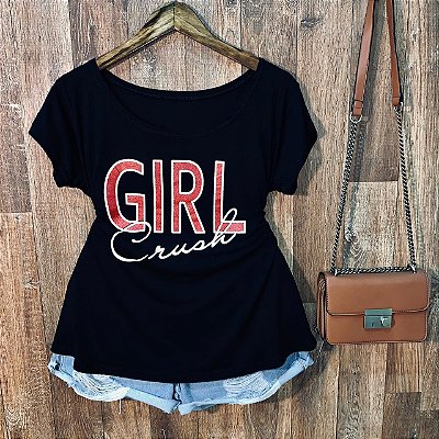 T-shirt Plus Size Girl Crush