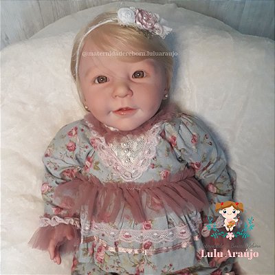 Bebê Reborn em Fortaleza Abigail - Maternidade Reborn Lulu Araújo - Bonecas  Quase Reais