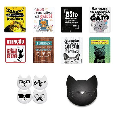 Kit Gateiro de Carteirinha