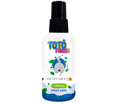 Totô Fresh - Neutralizador de Mau Cheiro (Herbal)