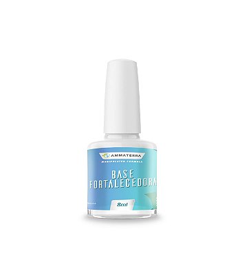 Base Fortalecedora 8ml (A solução para unhas fracas, quebradiças e com dificuldade de crescimento! Possui fórmula exclusiva que repõe os nutrientes essenciais para as unhas, fortalecendo, eliminando escamações e estimulando seu crescimento saudável )