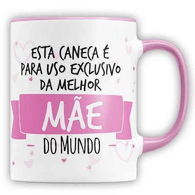 Caneca Personalizada Para A Melhor Mãe Do Mundo (Foto e Nome)