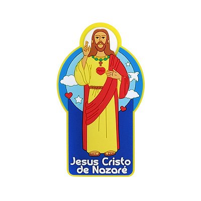 Imã de geladeira Jesus cristo de Nazaré