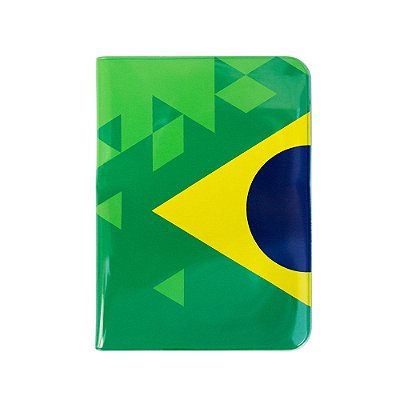 Capa para passaporte triangulos - Brasil