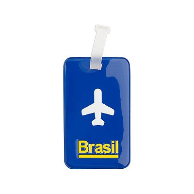 Identificador de bagagem PVC (várias cores) - Brasil