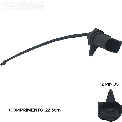 SENSOR DESGASTE DIANTEIRO VW-AUDI WILLTEC 02003S05 A4-A5-100-GOLF-PASSAT