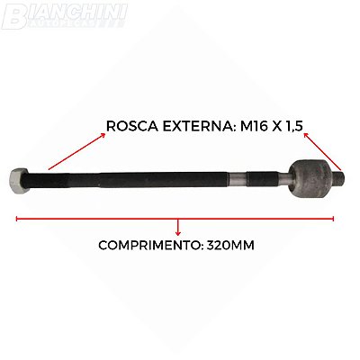 Braço axial dianteiro Fiat-Citroen-Peugeot d'paula pd060 Jumper-Ducato-Boxer