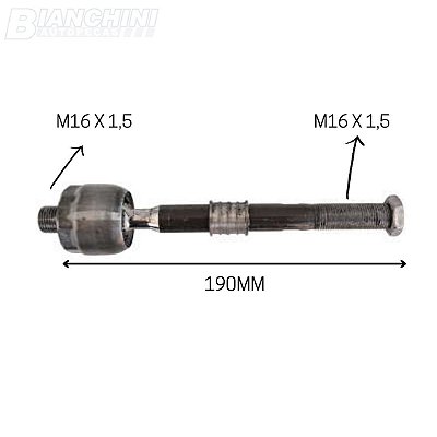 Braço axial Mitsubishi ampri 67249 Pajero full