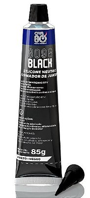 SILICONE PRETO CAR80 8098 ULTRA BLACK