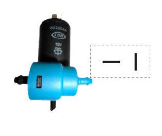 ELETROBOMBA COMBUSTIVEL/AGUA VW  2 SAIDAS TSA 802004A