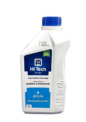 AGUA DESMINERALIZADA BATERIA/RADIADOR HI TECH HT1001