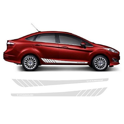 Adesivo Lateral New Fiesta Titanium Nt1 Faixa Colante Fita