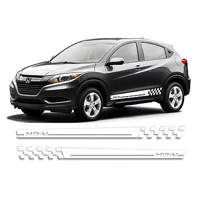 Adesivo Lateral Para Honda Hr-v Faixa Hh2 Colante Tuning