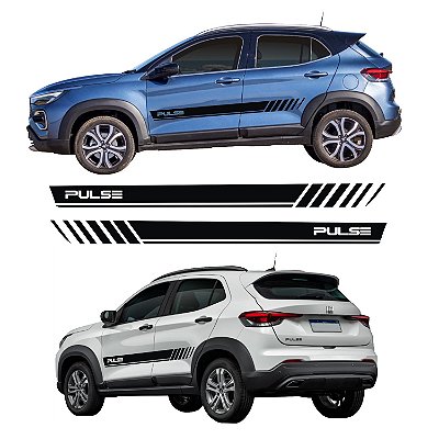 Adesivo Lateral Para Fiat Pulse Faixa Pu1 Colante Tuning
