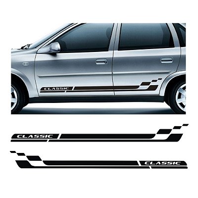 Kit Adesivo Faixa Lateral Chevrolet Corsa Wind Gsi Sport