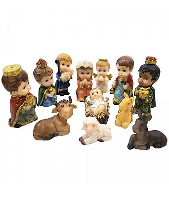 Presépio Infantil 12 Peças 08 CM