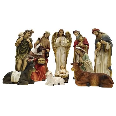 Presépio 30 CM com 11 Peças