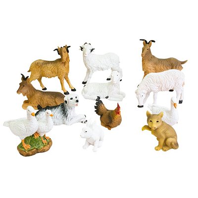 Presépio Animais 12 Peças 20 CM