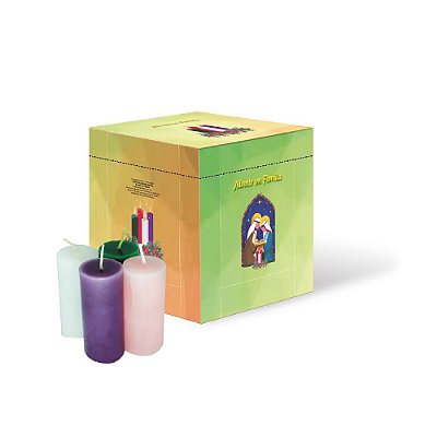 Box Advento em Família com 04 Velas