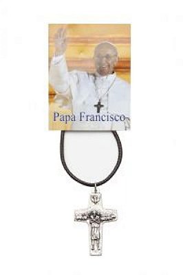 Cruz Pastoral Italiana Papa Francisco com Cordão