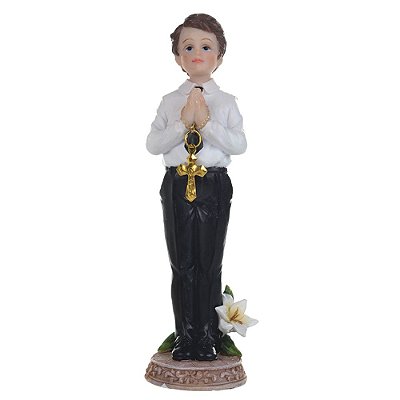 Menino em Pé Primeira Comunhão 14 CM