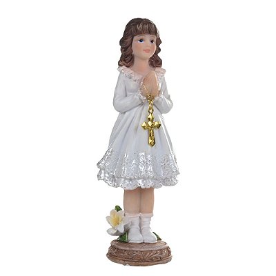 Menina em Pé Primeira Comunhão 14 CM
