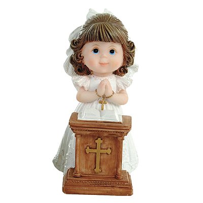 Menina no Altar Primeira Comunhão 15 CM