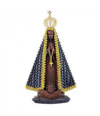 Nossa Senhora Aparecida 22 CM Pérola Azul