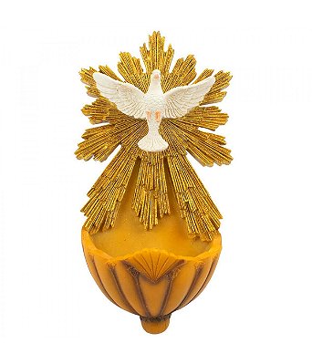 Espírito Santo Pia de Água Benta 26 CM
