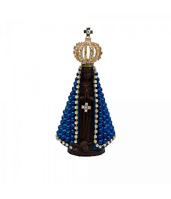 Nossa Senhora Aparecida Pérola Azul 11,5 CM