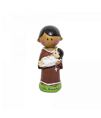 São Benedito Infantil 14 CM