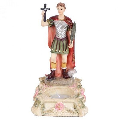 Candelabro Santo Expedito 18 CM