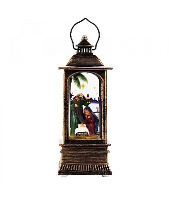 Luminária Lamparina Led Presépio 13 CM de Altura