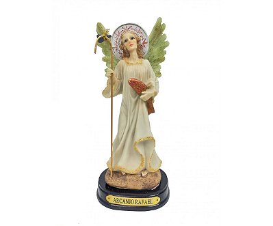 São Rafael Arcanjo 22 CM com Luz