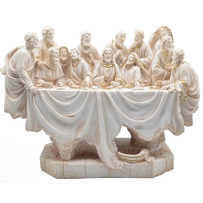 Santa Ceia 34x26 - Marfim