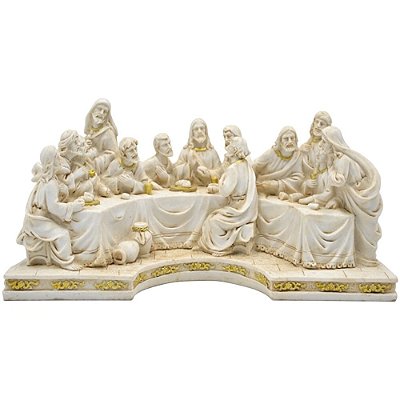 Santa Ceia 23x11 - Marfim