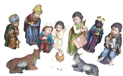 Presépio Infantil 11 Peças 20 CM