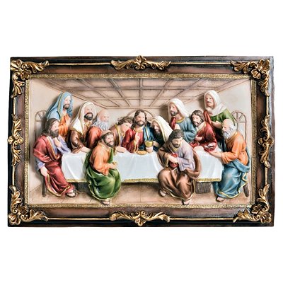 Quadro Santa Ceia 40x25