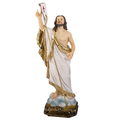 Jesus Cristo Ressuscitado 20 CM Estilo Barroco