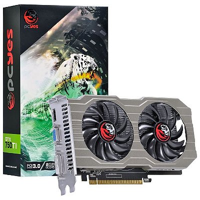 PLACA DE VIDEO NVIDIA GEFORCE GTX 750 TI 2GB GDDR5 128 BITS