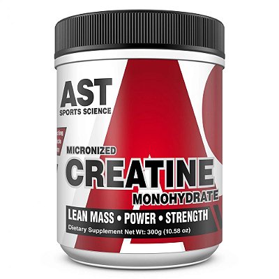 CREATINE MONOHYDRATE (300G) - Ast Sport Science