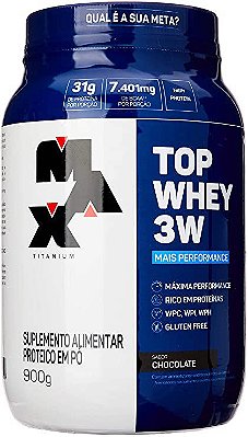 TOP WHEY 3W 900G - MAX TITANIUM