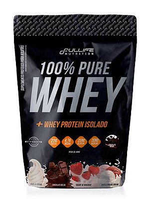 100% Pure Whey + Isolado 900g Refil - Fullife Nutrition
