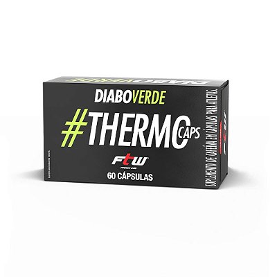 Diabo Verde #ThermoCaps Blister 60 cáps - FTW