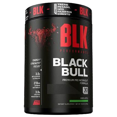 BLACK BULL PRE-WORKOUT (300G) - BLK PERFORMANCE