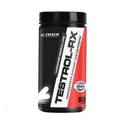 TESTROL RX PERCURSOR TESTOSTERONA 60 CÁPS - COACH SUPPLEMENT